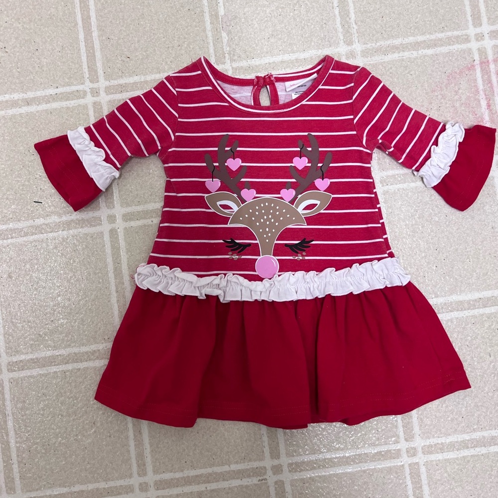 Little Lass Christmas Dress